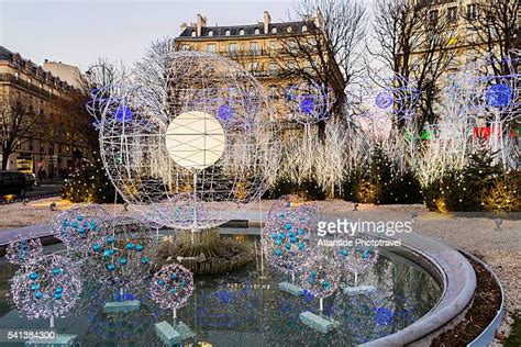 Christmas Champs Elysees Illumination Photos and Premium High Res ...