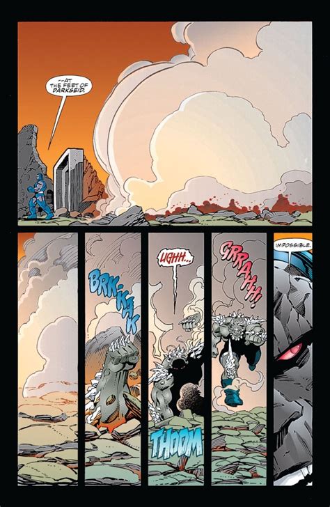 Battles Of The Week: Doomsday vs Darkseid - Database Comics