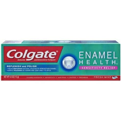 Colgate Enamel Health Sensitivity Relief Toothpaste, Fresh Mint 4 oz - Walmart.com - Walmart.com