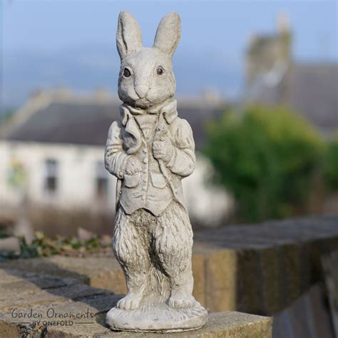 Peter Rabbit Garden Ornament Small Statue - Onefold Ltd