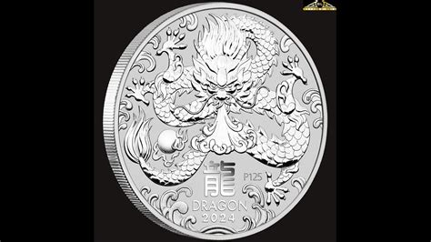 Bullion List - Browse - 1oz Perth Mint Silver Dragon coin 2024