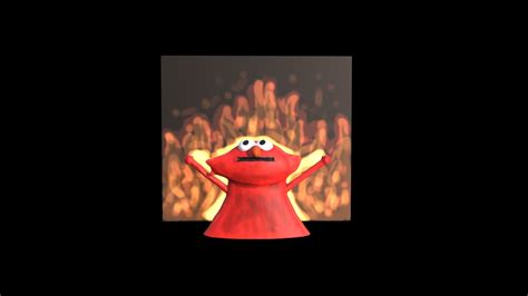 Elmo on fire - 3D model by Ariane Mena (@ariane.mena.com) [380d09a] - Sketchfab