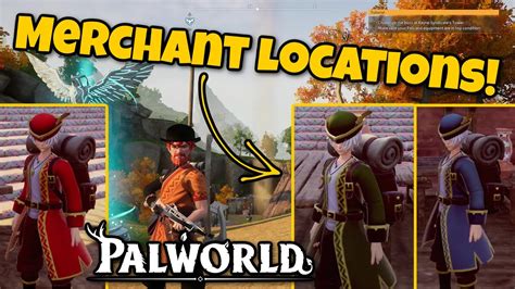 Palworld Merchant Locations - Pal Merchants and More - YouTube