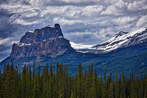 Castle Mountain - Banff Photograph by Stuart Litoff - Pixels