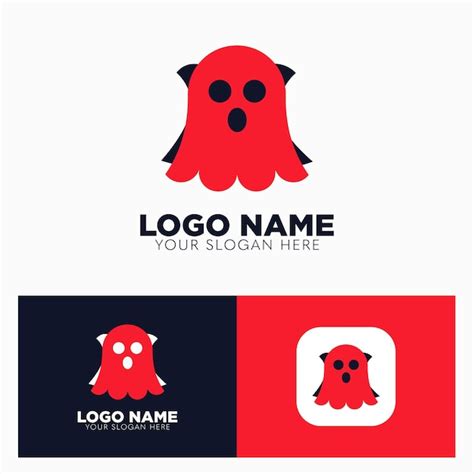 Premium Vector | Ghost logo design