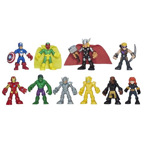 Playskool Heroes Marvel Super Hero Adventures Ultimate Super Hero Set ...