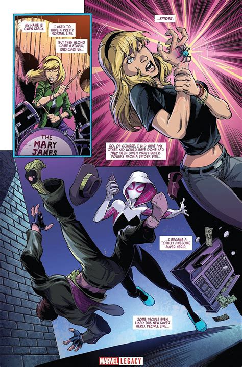 Marvel's Spider-Gwen: Bryce Dallas Howard Discovers Gwen Stacy's Alter-Ego | Spider gwen comics ...