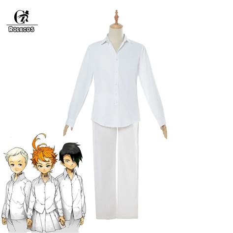 ROLECOS The Promised Neverland Cosplay Costume Norman Ray Cosplay ...