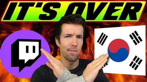 Twitch shockingly stops in Korea - streamers need to find new solutions ...