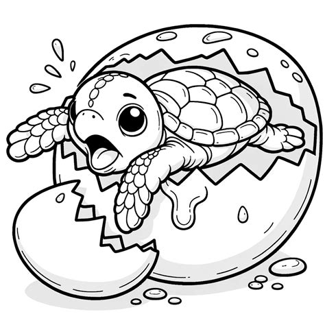 10+ Turtle Coloring Pages for Kids (Free and Printable Images) - Color Psychology