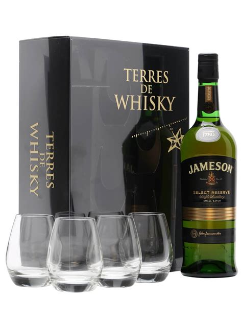 Jameson Select Reserve + 4 Glasses - Gift Pack : The Whisky Exchange