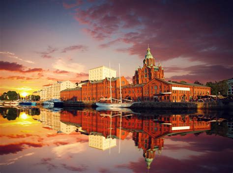 Embankment In Helsinki At Summer Evening, Finland. – Travel with Bradley