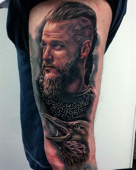 Tattoo done by: Joe Carpenter #ragnar #viking #vikings #vikingtattoo #vikingo #vikingos | Ragnar ...