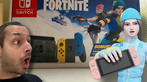 Fortnite WILDCAT Nintendo Switch Bundle Unboxing! - YouTube