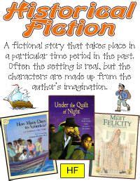 historical fiction Literacy Genre, Fiction Anchor Chart, Genre Anchor ...