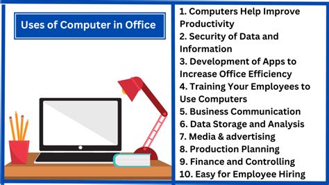 TOP 10 Uses of Computer in Office - Concepts All