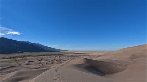 Sledding in Great Sand Dunes National Park - YouTube