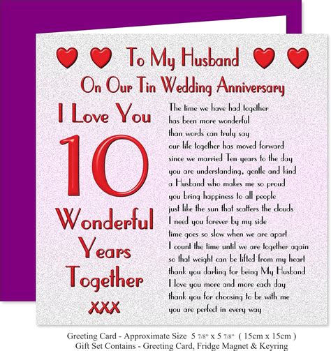 10th Wedding Anniversary Quotes For Husband | Wallpaper Image Photo