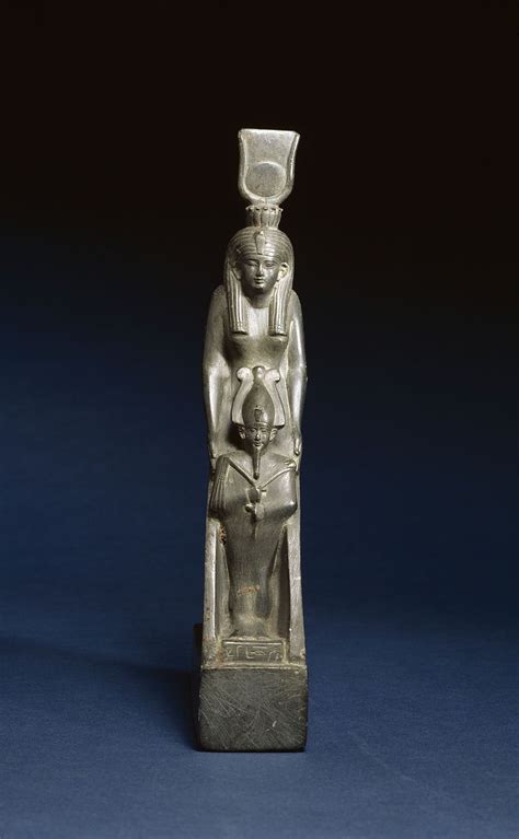 Egyptian - Statue of Isis Protecting Osiris - Walters 22199 - Search ...