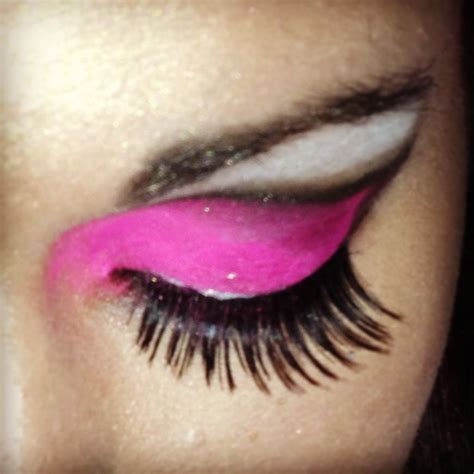 Pink neon rave make up | Make up, Neon rave, How to make