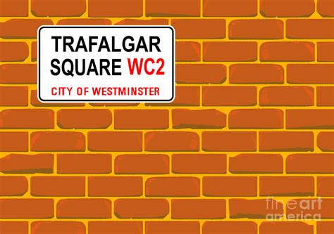 Trafalgar Square Wall Digital Art by Bigalbaloo Stock - Fine Art America