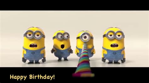 Happy Birthday song Minions - YouTube