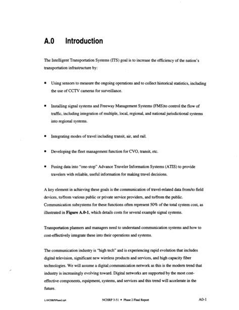 A0-1 Introduction | Communication Mediums for Signal, ITS, and Freeway ...