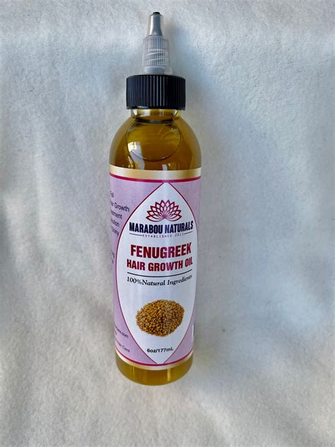 Fenugreek Hair Growth Oil Hair Growth Products Fenugreek | Etsy