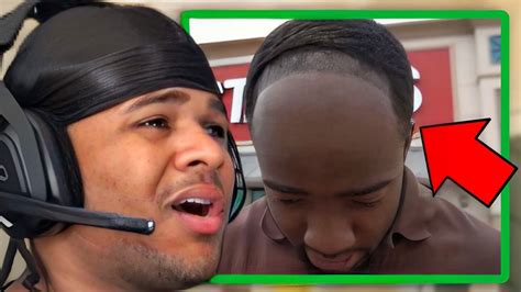 Fanum Reacts to JiDion's Hairline... - YouTube