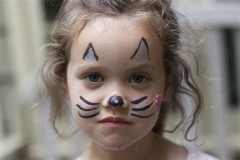 Simple Cat Face Painting : √ How To Paint Your Face As A Cat For Halloween | Bodaswasuas