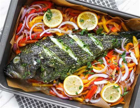 Oven Baked Sea Bass Recipes | Besto Blog