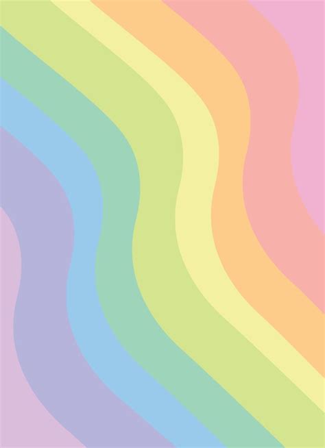 Rainbow Wave Art Print by witch visions - X-Small in 2020 | Iphone background wallpaper, Rainbow ...