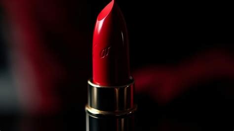 Premium AI Image | A red lipstick from the brand a.