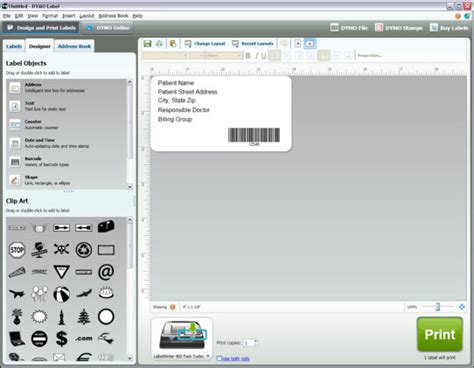 DYMO Label Setup Process