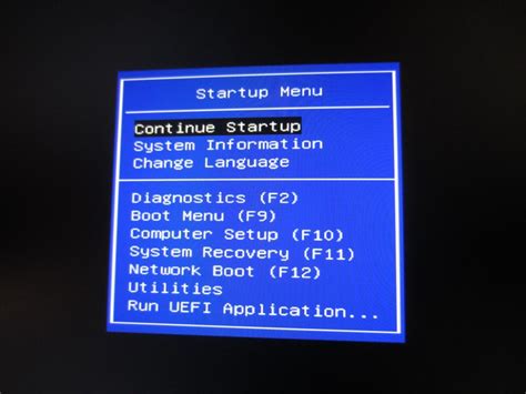 Solved: Startup Menu - HP Support Community - 7865149