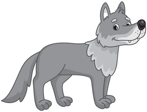 Red Wolf Clipart