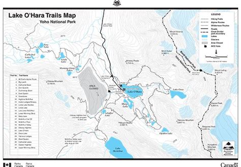 Parks Canada - Yoho National Park - Trail Descriptions | Yoho national park, Park trails, Parks ...