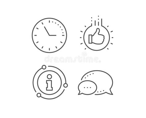 Like Hand Line Icon. Thumbs Up Finger Sign. Vector Stock Vector ...