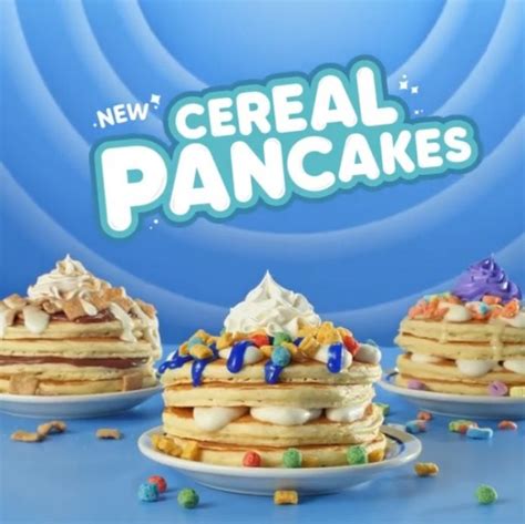 IHOP Adds New Cereal Pancakes And Cereal Milkshakes To Menu - The Fast ...