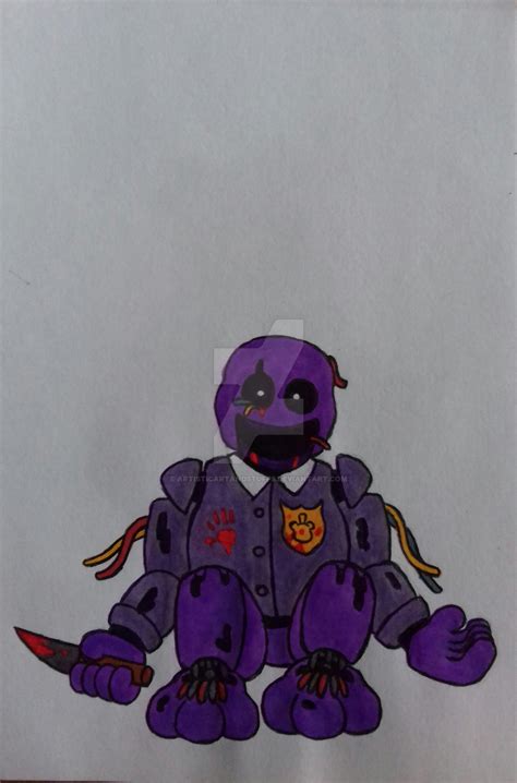 Stylised Purple Guy Animatronic by ArtisticArtAndStuffs on DeviantArt