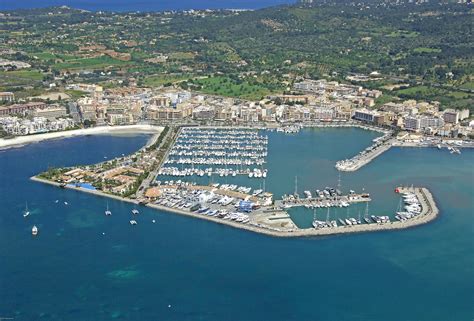 Port D'Alcudia Marina in Port D'Alcudia, Ballearic Islands, Spain ...