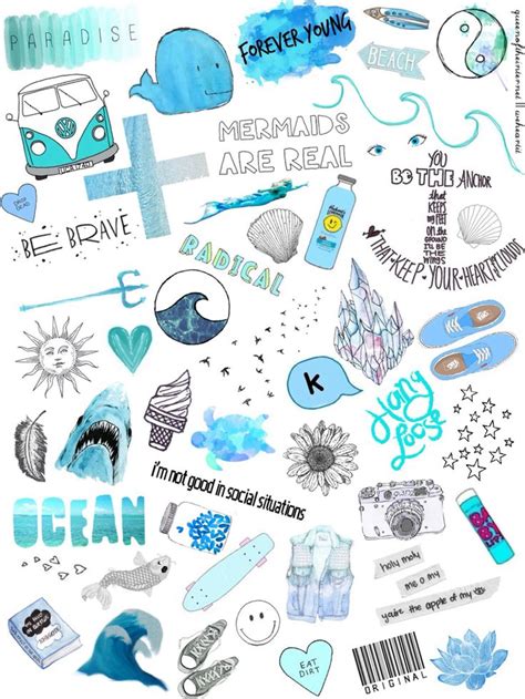 blue cute stickers - Google Search | Phone case stickers, Iphone case ...