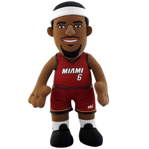 Miami Heat LeBron James 10" Plush Figure - $19.99 | Lebron james 10 ...