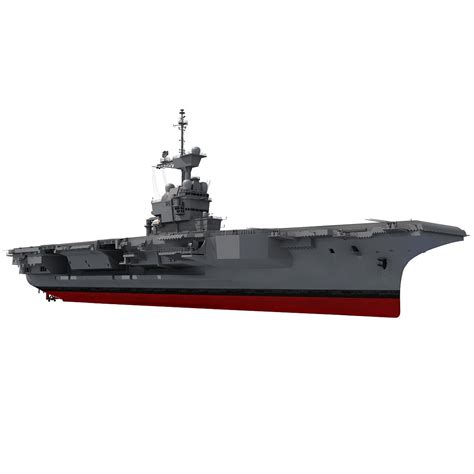 Aircraft Carrier Charles de Gaulle 3D Model – 3D Horse