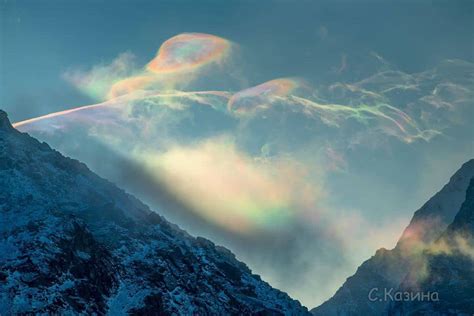 Photos : un impressionnant nuage arc-en-ciel observé dans le ciel de Sibérie | Le Bonbon