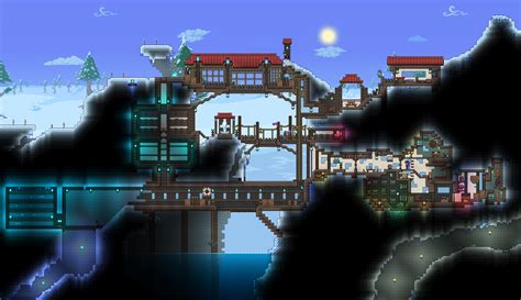 1.4 snow biome base pre-hardmode : r/Terraria