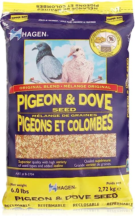 Amazon.com : Hagen Pigeon & Dove Seed, Nutritionally Complete Bird Food ...