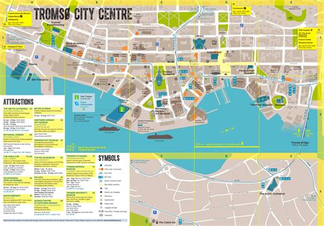 Tromsø tourist map - Ontheworldmap.com