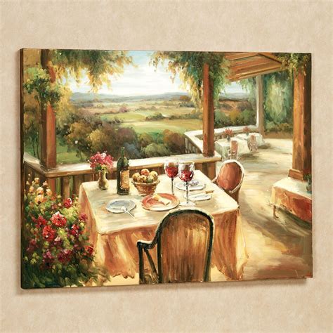 Wine and Dine Canvas Wall Art