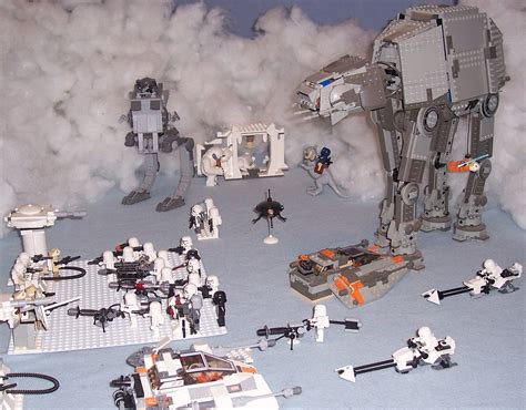 Lego Star Wars Hoth Scene | Imperial side of Lego Star Wars … | Flickr